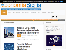 Tablet Screenshot of economiasicilia.com